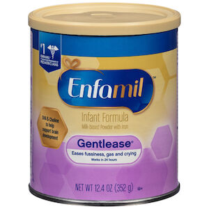 ENFAMIL GENTLEASE POWDER 12.4OZ CAN 6/CS